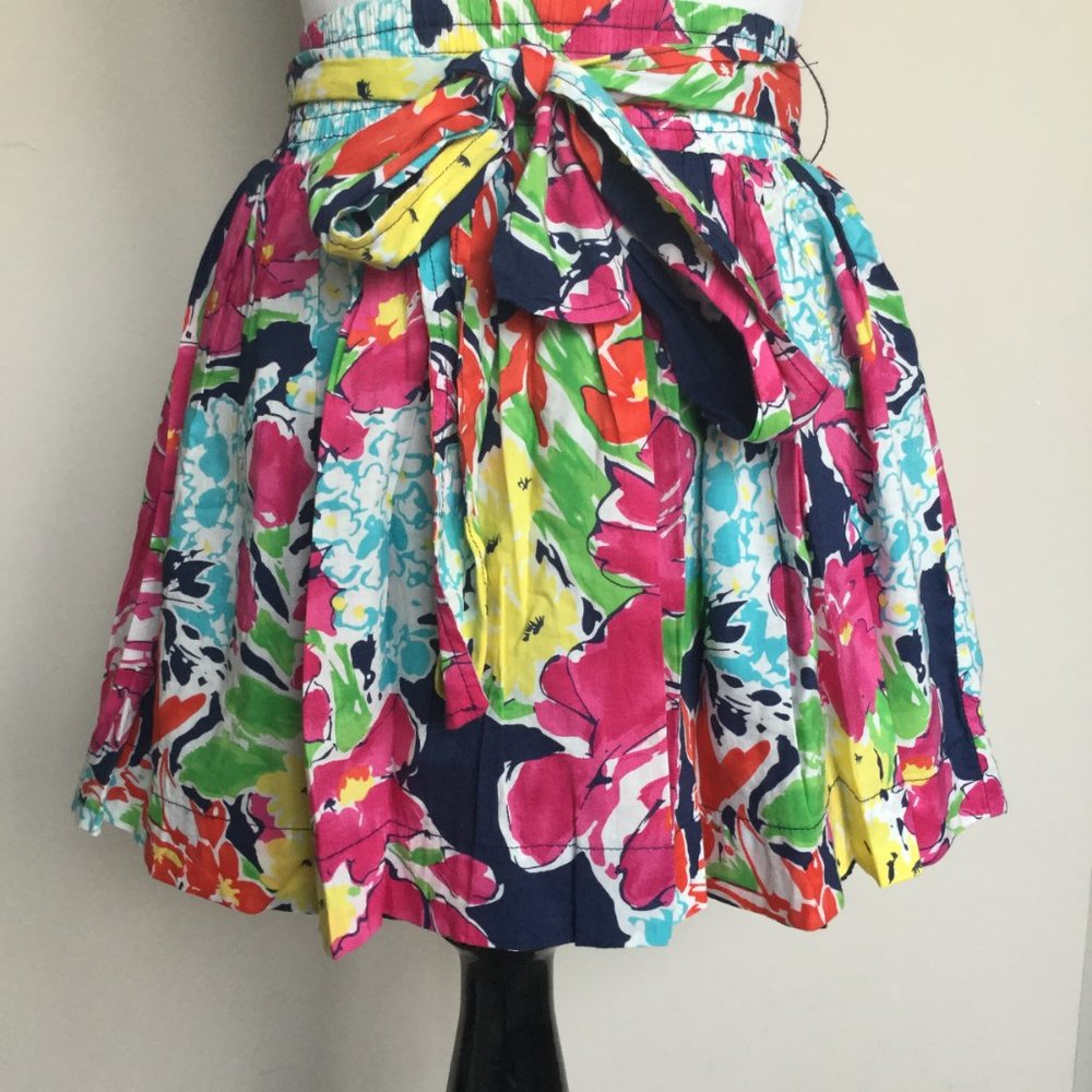 Aeropostale tropical floral skirt Small